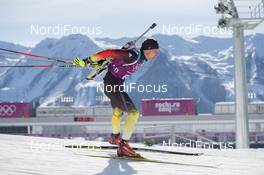 07.02.2014, Sochi, Russia (RUS): Andreas Birnbacher  (GER) - XXII. Olympic Winter Games Sochi 2014, biathlon, training, Sochi (RUS). www.nordicfocus.com. © NordicFocus. Every downloaded picture is fee-liable.