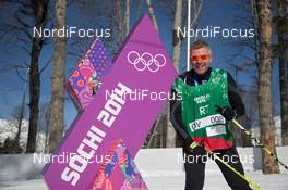 07.02.2014, Sochi, Russia (RUS): Matthias Simmen (SUI) - XXII. Olympic Winter Games Sochi 2014, biathlon, training, Sochi (RUS). www.nordicfocus.com. © NordicFocus. Every downloaded picture is fee-liable.