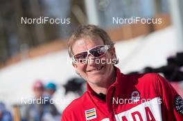 07.02.2014, Sochi, Russia (RUS): Matthias Ahrens (GER) coach team Canada - XXII. Olympic Winter Games Sochi 2014, biathlon, training, Sochi (RUS). www.nordicfocus.com. © NordicFocus. Every downloaded picture is fee-liable.