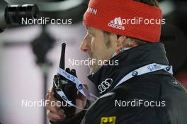 03.12.2014, Oestersund, Sweden (SWE):  Markus Fischer (GER) coach Team Kazakhstan - IBU world cup biathlon, individual men, Oestersund (SWE). www.nordicfocus.com. © Manzoni/NordicFocus. Every downloaded picture is fee-liable.