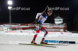 03.12.2014, Oestersund, Sweden (SWE):  Dominik Landertinger (AUT) - IBU world cup biathlon, individual men, Oestersund (SWE). www.nordicfocus.com. © Manzoni/NordicFocus. Every downloaded picture is fee-liable.