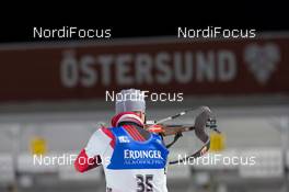 03.12.2014, Oestersund, Sweden (SWE):  Tobias Eberhard (AUT) - IBU world cup biathlon, individual men, Oestersund (SWE). www.nordicfocus.com. © Manzoni/NordicFocus. Every downloaded picture is fee-liable.