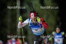 03.12.2014, Oestersund, Sweden (SWE):  Nathan Smith (CAN) - IBU world cup biathlon, individual men, Oestersund (SWE). www.nordicfocus.com. © Manzoni/NordicFocus. Every downloaded picture is fee-liable.