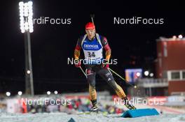 03.12.2014, Oestersund, Sweden (SWE):  Arnd Peiffer (GER) - IBU world cup biathlon, individual men, Oestersund (SWE). www.nordicfocus.com. © Manzoni/NordicFocus. Every downloaded picture is fee-liable.