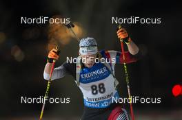 03.12.2014, Oestersund, Sweden (SWE):  David Komatz (AUT) - IBU world cup biathlon, individual men, Oestersund (SWE). www.nordicfocus.com. © Manzoni/NordicFocus. Every downloaded picture is fee-liable.