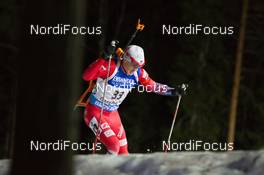 03.12.2014, Oestersund, Sweden (SWE):  Tarjei Boe (NOR) - IBU world cup biathlon, individual men, Oestersund (SWE). www.nordicfocus.com. © Manzoni/NordicFocus. Every downloaded picture is fee-liable.