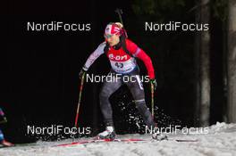 04.12.2014, Oestersund, Sweden (SWE): Zina Kocher (CAN) - IBU world cup biathlon, individual women, Oestersund (SWE). www.nordicfocus.com. © Manzoni/NordicFocus. Every downloaded picture is fee-liable.