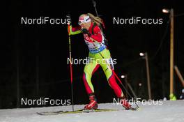 04.12.2014, Oestersund, Sweden (SWE): Eva Tofalvi (ROU) - IBU world cup biathlon, individual women, Oestersund (SWE). www.nordicfocus.com. © Manzoni/NordicFocus. Every downloaded picture is fee-liable.