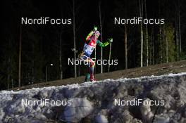 04.12.2014, Oestersund, Sweden (SWE): Nastassia Dubarezava  (BLR) - IBU world cup biathlon, individual women, Oestersund (SWE). www.nordicfocus.com. © Manzoni/NordicFocus. Every downloaded picture is fee-liable.