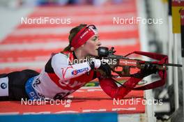 04.12.2014, Oestersund, Sweden (SWE): Megan Heinicke (CAN) - IBU world cup biathlon, individual women, Oestersund (SWE). www.nordicfocus.com. © Manzoni/NordicFocus. Every downloaded picture is fee-liable.