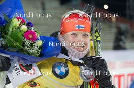 04.12.2014, Oestersund, Sweden (SWE): Kaisa Maekaeraeinen (FIN) - IBU world cup biathlon, individual women, Oestersund (SWE). www.nordicfocus.com. © Manzoni/NordicFocus. Every downloaded picture is fee-liable.