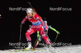 04.12.2014, Oestersund, Sweden (SWE): Tiril Eckhoff (NOR) - IBU world cup biathlon, individual women, Oestersund (SWE). www.nordicfocus.com. © Manzoni/NordicFocus. Every downloaded picture is fee-liable.