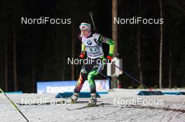 30.11.2014, Oestersund, Sweden (SWE):  Darya Domracheva (BLR) - IBU world cup biathlon, relay mixed, Oestersund (SWE). www.nordicfocus.com. © Manzoni/NordicFocus. Every downloaded picture is fee-liable.