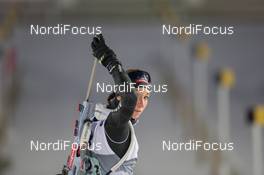 30.11.2014, Oestersund, Sweden (SWE):  Aita Gasparin (SUI) - IBU world cup biathlon, relay mixed, Oestersund (SWE). www.nordicfocus.com. © Manzoni/NordicFocus. Every downloaded picture is fee-liable.