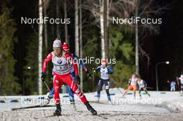30.11.2014, Oestersund, Sweden (SWE):  Nicole Gontier (ITA) - IBU world cup biathlon, relay mixed, Oestersund (SWE). www.nordicfocus.com. © Manzoni/NordicFocus. Every downloaded picture is fee-liable.