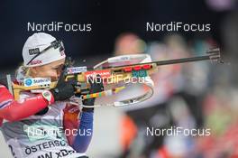 30.11.2014, Oestersund, Sweden (SWE):  Tiril Eckhoff (NOR) - IBU world cup biathlon, relay mixed, Oestersund (SWE). www.nordicfocus.com. © Manzoni/NordicFocus. Every downloaded picture is fee-liable.