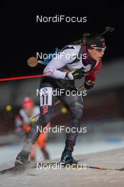 30.11.2014, Oestersund, Sweden (SWE):  Rosanna Crawford (CAN) - IBU world cup biathlon, relay mixed, Oestersund (SWE). www.nordicfocus.com. © Manzoni/NordicFocus. Every downloaded picture is fee-liable.