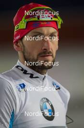 30.11.2014, Oestersund, Sweden (SWE):  Jakov Fak (SLO) - IBU world cup biathlon, relay mixed, Oestersund (SWE). www.nordicfocus.com. © Manzoni/NordicFocus. Every downloaded picture is fee-liable.