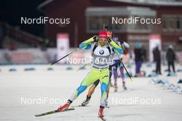 30.11.2014, Oestersund, Sweden (SWE):  Klemen Bauer (SLO) - IBU world cup biathlon, relay mixed, Oestersund (SWE). www.nordicfocus.com. © Manzoni/NordicFocus. Every downloaded picture is fee-liable.