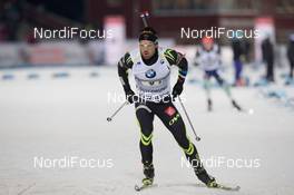 30.11.2014, Oestersund, Sweden (SWE):  Simon Fourcade (FRA) - IBU world cup biathlon, relay mixed, Oestersund (SWE). www.nordicfocus.com. © Manzoni/NordicFocus. Every downloaded picture is fee-liable.