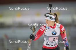 30.11.2014, Oestersund, Sweden (SWE):  Synnoeve Solemdal (NOR) - IBU world cup biathlon, relay mixed, Oestersund (SWE). www.nordicfocus.com. © Manzoni/NordicFocus. Every downloaded picture is fee-liable.