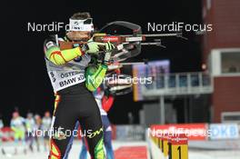 30.11.2014, Oestersund, Sweden (SWE):  Vladimir Chepelin (BLR) - IBU world cup biathlon, relay mixed, Oestersund (SWE). www.nordicfocus.com. © Manzoni/NordicFocus. Every downloaded picture is fee-liable.