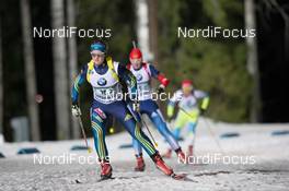 30.11.2014, Oestersund, Sweden (SWE):  Mona Brorsson (SWE) - IBU world cup biathlon, relay mixed, Oestersund (SWE). www.nordicfocus.com. © Manzoni/NordicFocus. Every downloaded picture is fee-liable.