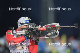 30.11.2014, Oestersund, Sweden (SWE):  Dominik Windisch (ITA) - IBU world cup biathlon, relay mixed, Oestersund (SWE). www.nordicfocus.com. © Manzoni/NordicFocus. Every downloaded picture is fee-liable.