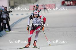 30.11.2014, Oestersund, Sweden (SWE):  Dominik Landertinger (AUT) - IBU world cup biathlon, relay mixed, Oestersund (SWE). www.nordicfocus.com. © Manzoni/NordicFocus. Every downloaded picture is fee-liable.