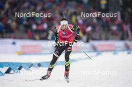 07.12.2014, Oestersund, Sweden (SWE):  Martin Fourcade (FRA) - IBU world cup biathlon, pursuit men, Oestersund (SWE). www.nordicfocus.com. © Manzoni/NordicFocus. Every downloaded picture is fee-liable.
