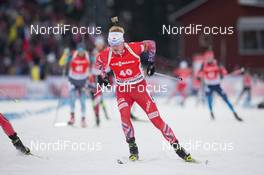 07.12.2014, Oestersund, Sweden (SWE):  Johannes Thingnes Boe (NOR) - IBU world cup biathlon, pursuit men, Oestersund (SWE). www.nordicfocus.com. © Manzoni/NordicFocus. Every downloaded picture is fee-liable.