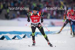 07.12.2014, Oestersund, Sweden (SWE):  Jean Guillaume Beatrix (FRA) - IBU world cup biathlon, pursuit men, Oestersund (SWE). www.nordicfocus.com. © Manzoni/NordicFocus. Every downloaded picture is fee-liable.
