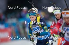 07.12.2014, Oestersund, Sweden (SWE): Mona Brorsson (SWE) - IBU world cup biathlon, pursuit women, Oestersund (SWE). www.nordicfocus.com. © Manzoni/NordicFocus. Every downloaded picture is fee-liable.