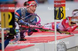 07.12.2014, Oestersund, Sweden (SWE): Veronika Vitkova (CZE) - IBU world cup biathlon, pursuit women, Oestersund (SWE). www.nordicfocus.com. © Manzoni/NordicFocus. Every downloaded picture is fee-liable.