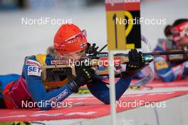 07.12.2014, Oestersund, Sweden (SWE): Kaisa Maekaeraeinen (FIN) - IBU world cup biathlon, pursuit women, Oestersund (SWE). www.nordicfocus.com. © Manzoni/NordicFocus. Every downloaded picture is fee-liable.