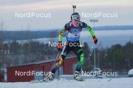 07.12.2014, Oestersund, Sweden (SWE): Darya Domracheva (BLR) - IBU world cup biathlon, pursuit women, Oestersund (SWE). www.nordicfocus.com. © Manzoni/NordicFocus. Every downloaded picture is fee-liable.