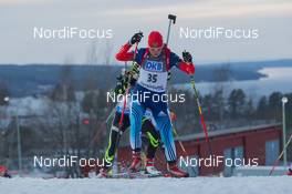 07.12.2014, Oestersund, Sweden (SWE): Iana Romanova (RUS) - IBU world cup biathlon, pursuit women, Oestersund (SWE). www.nordicfocus.com. © Manzoni/NordicFocus. Every downloaded picture is fee-liable.