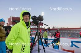 06.12.2014, Oestersund, Sweden (SWE):  Alfred Eder (AUT) coach Team Belarus - IBU world cup biathlon, sprint men, Oestersund (SWE). www.nordicfocus.com. © Manzoni/NordicFocus. Every downloaded picture is fee-liable.