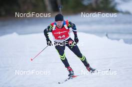 06.12.2014, Oestersund, Sweden (SWE):  Jean Guillaume Beatrix (FRA) - IBU world cup biathlon, sprint men, Oestersund (SWE). www.nordicfocus.com. © Manzoni/NordicFocus. Every downloaded picture is fee-liable.