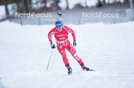 06.12.2014, Oestersund, Sweden (SWE):  Lukas Hofer (ITA) - IBU world cup biathlon, sprint men, Oestersund (SWE). www.nordicfocus.com. © Manzoni/NordicFocus. Every downloaded picture is fee-liable.