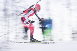 06.12.2014, Oestersund, Sweden (SWE):  Krasimir Anev (BUL) - IBU world cup biathlon, sprint men, Oestersund (SWE). www.nordicfocus.com. © Manzoni/NordicFocus. Every downloaded picture is fee-liable.