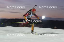 06.12.2014, Oestersund, Sweden (SWE): Franziska Preuss (GER) - IBU world cup biathlon, sprint women, Oestersund (SWE). www.nordicfocus.com. © Manzoni/NordicFocus. Every downloaded picture is fee-liable.