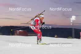 06.12.2014, Oestersund, Sweden (SWE): Elise Ringen (NOR) - IBU world cup biathlon, sprint women, Oestersund (SWE). www.nordicfocus.com. © Manzoni/NordicFocus. Every downloaded picture is fee-liable.