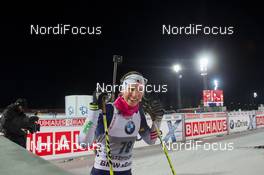 06.12.2014, Oestersund, Sweden (SWE): Annalies Cook (USA) - IBU world cup biathlon, sprint women, Oestersund (SWE). www.nordicfocus.com. © Manzoni/NordicFocus. Every downloaded picture is fee-liable.