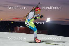 06.12.2014, Oestersund, Sweden (SWE): Teja Gregorin (SLO) - IBU world cup biathlon, sprint women, Oestersund (SWE). www.nordicfocus.com. © Manzoni/NordicFocus. Every downloaded picture is fee-liable.