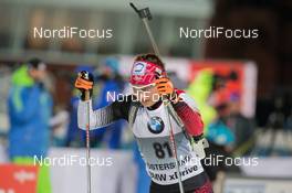06.12.2014, Oestersund, Sweden (SWE): Dunja Zdouc (AUT) - IBU world cup biathlon, sprint women, Oestersund (SWE). www.nordicfocus.com. © Manzoni/NordicFocus. Every downloaded picture is fee-liable.
