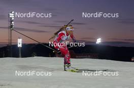 06.12.2014, Oestersund, Sweden (SWE): Elise Ringen (NOR) - IBU world cup biathlon, sprint women, Oestersund (SWE). www.nordicfocus.com. © Manzoni/NordicFocus. Every downloaded picture is fee-liable.