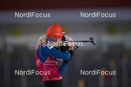 06.12.2014, Oestersund, Sweden (SWE): Kaisa Maekaeraeinen (FIN) - IBU world cup biathlon, sprint women, Oestersund (SWE). www.nordicfocus.com. © Manzoni/NordicFocus. Every downloaded picture is fee-liable.