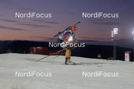 06.12.2014, Oestersund, Sweden (SWE): Franziska Hildebrand (GER) - IBU world cup biathlon, sprint women, Oestersund (SWE). www.nordicfocus.com. © Manzoni/NordicFocus. Every downloaded picture is fee-liable.