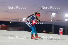 06.12.2014, Oestersund, Sweden (SWE): Daria Virolaynen (RUS) - IBU world cup biathlon, sprint women, Oestersund (SWE). www.nordicfocus.com. © Manzoni/NordicFocus. Every downloaded picture is fee-liable.